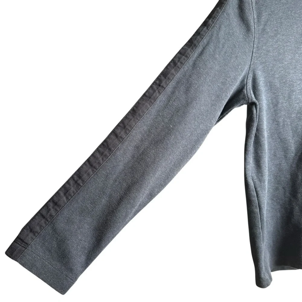 4/$25 Calvin Klein 1/4 Zip Mock Turtleneck  Pullover Sweater Size Medium Navy